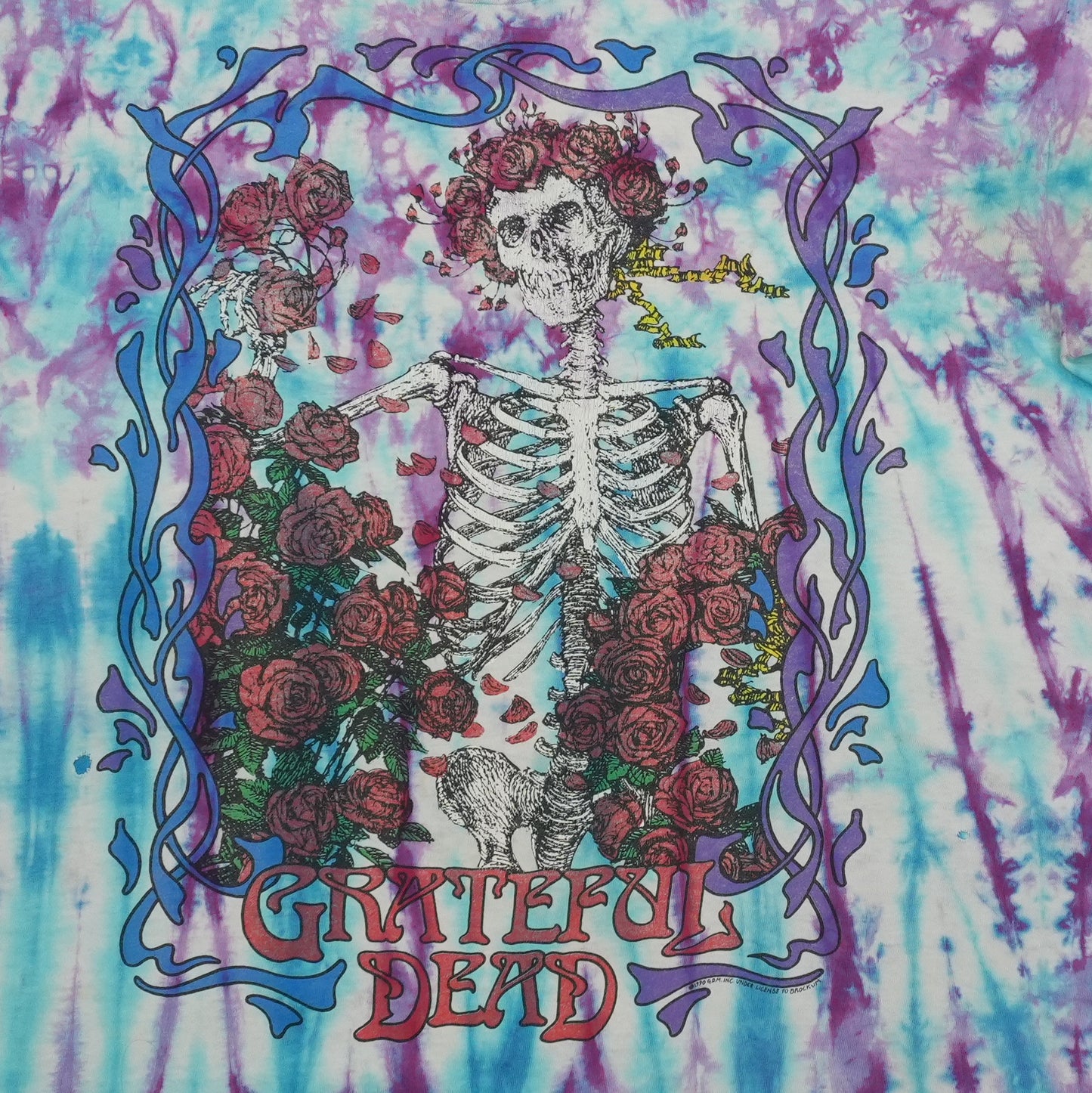 1990 Grateful Dead Bertha Tie Dye Shirt