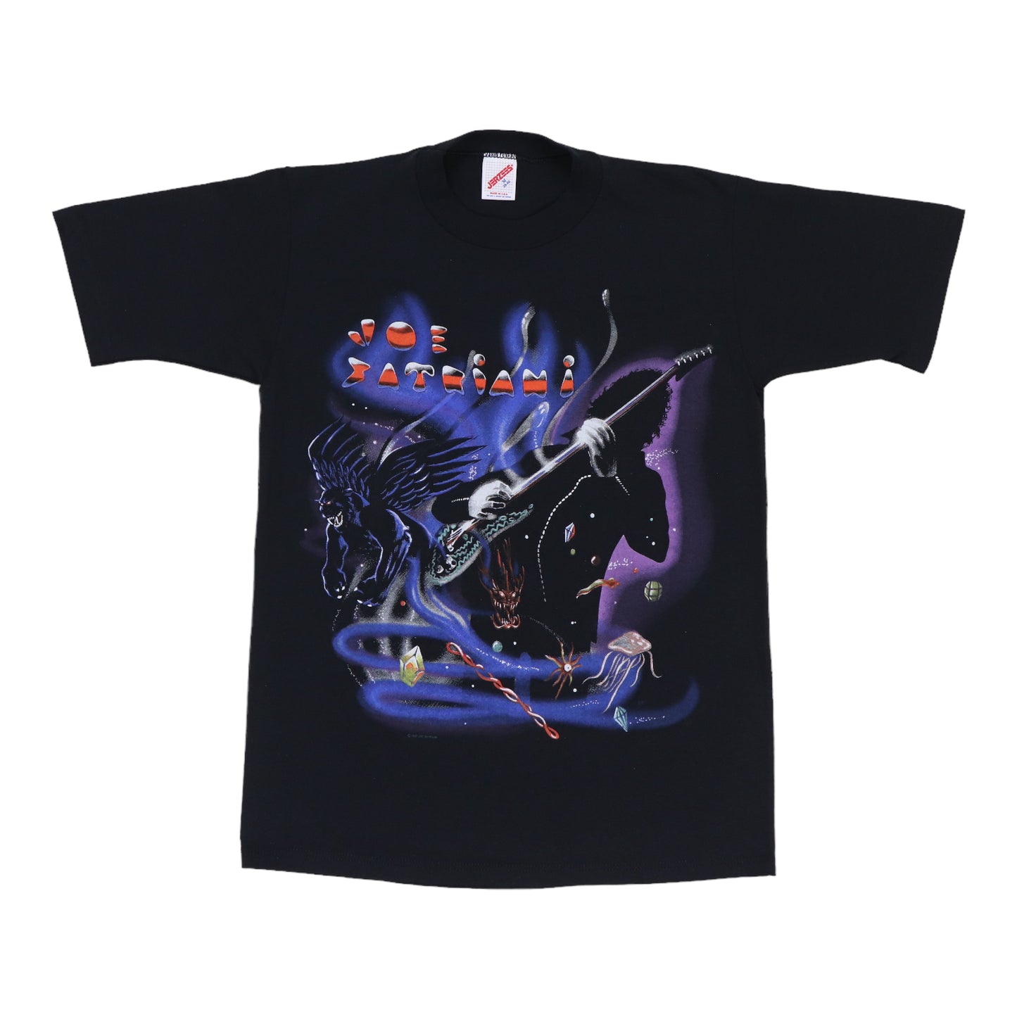 1990 Joe Stariani Dreaming In A Blue World Tour Shirt