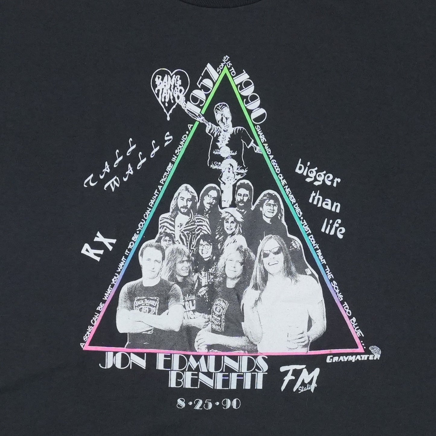 1990 Jon Edmunds Benefit Shirt
