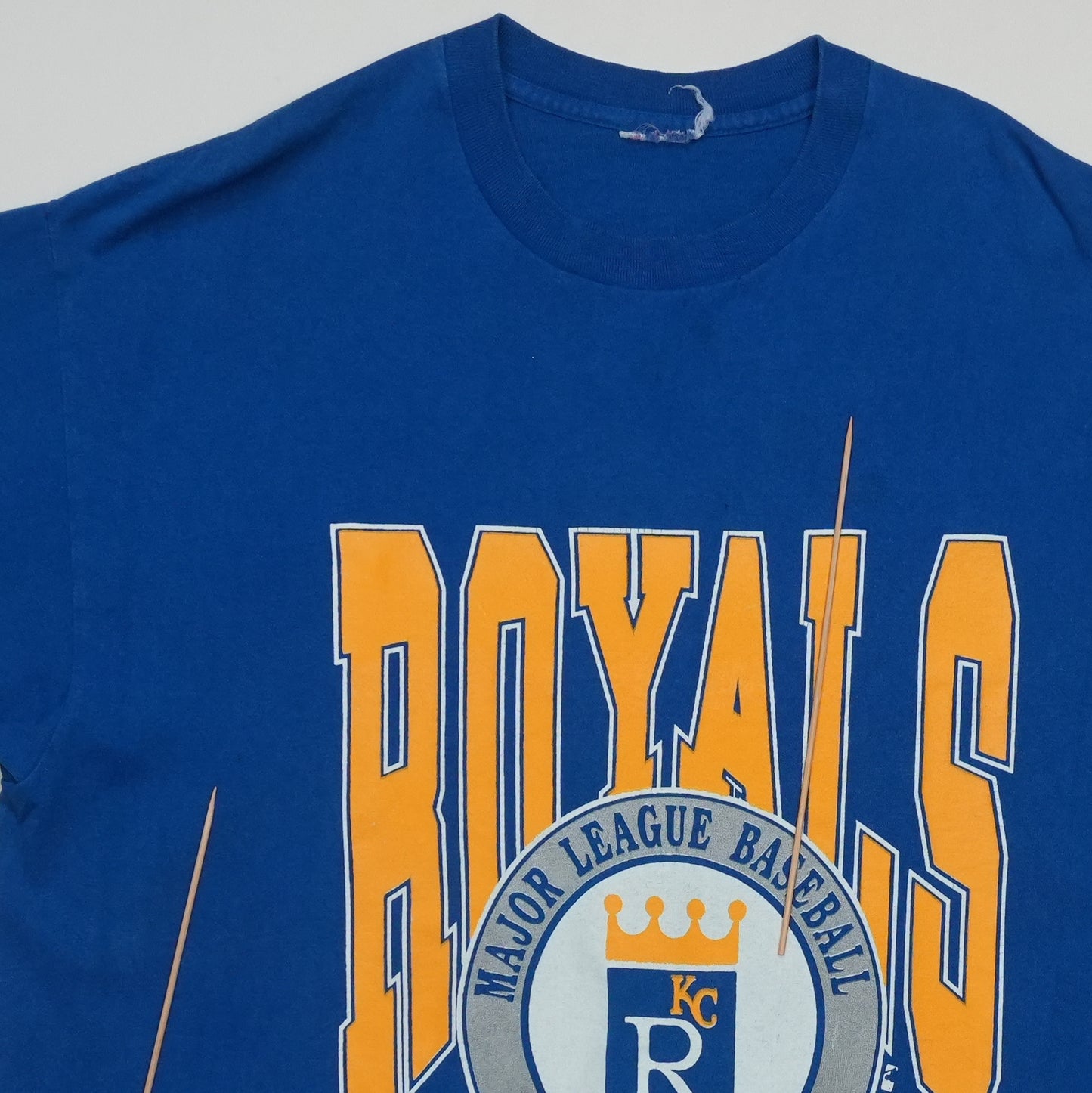 1990 Kansas City Royals Shirt Detail 3