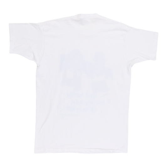 1990 Laurel & Hardy Fine Mess Shirt Back