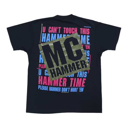 1990 MC Hammer U Cant' Touch This Shirt Back