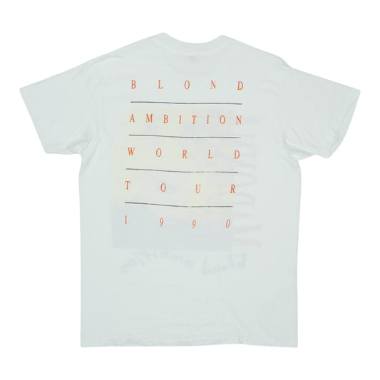 1990 Madonna Blond Ambition World Tour Shirt Back