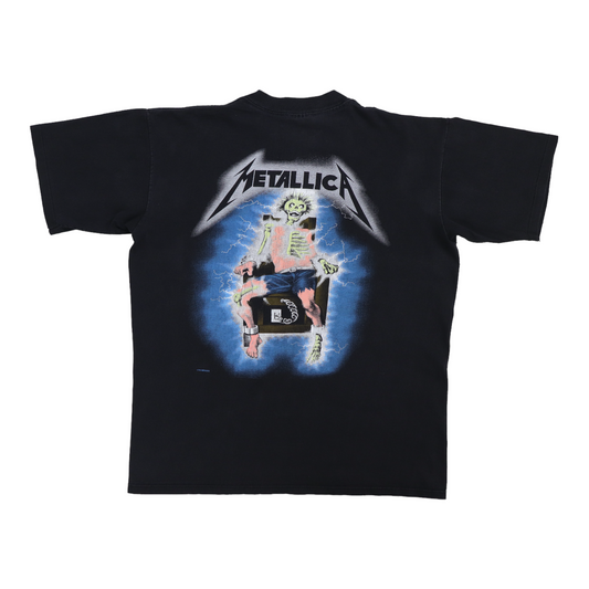1990 Metallica Kill Em All Shirt Back