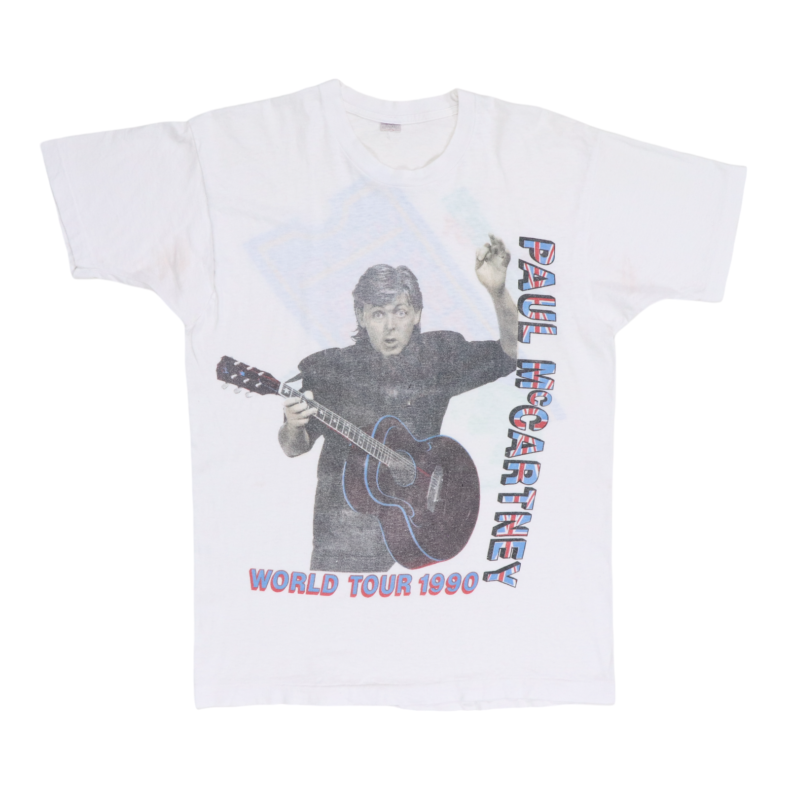 1990 Paul McCartney World Tour Shirt | Authentic Vintage Tee