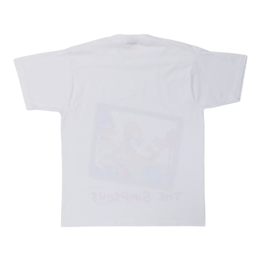 1990 The Simpsons Shirt Back