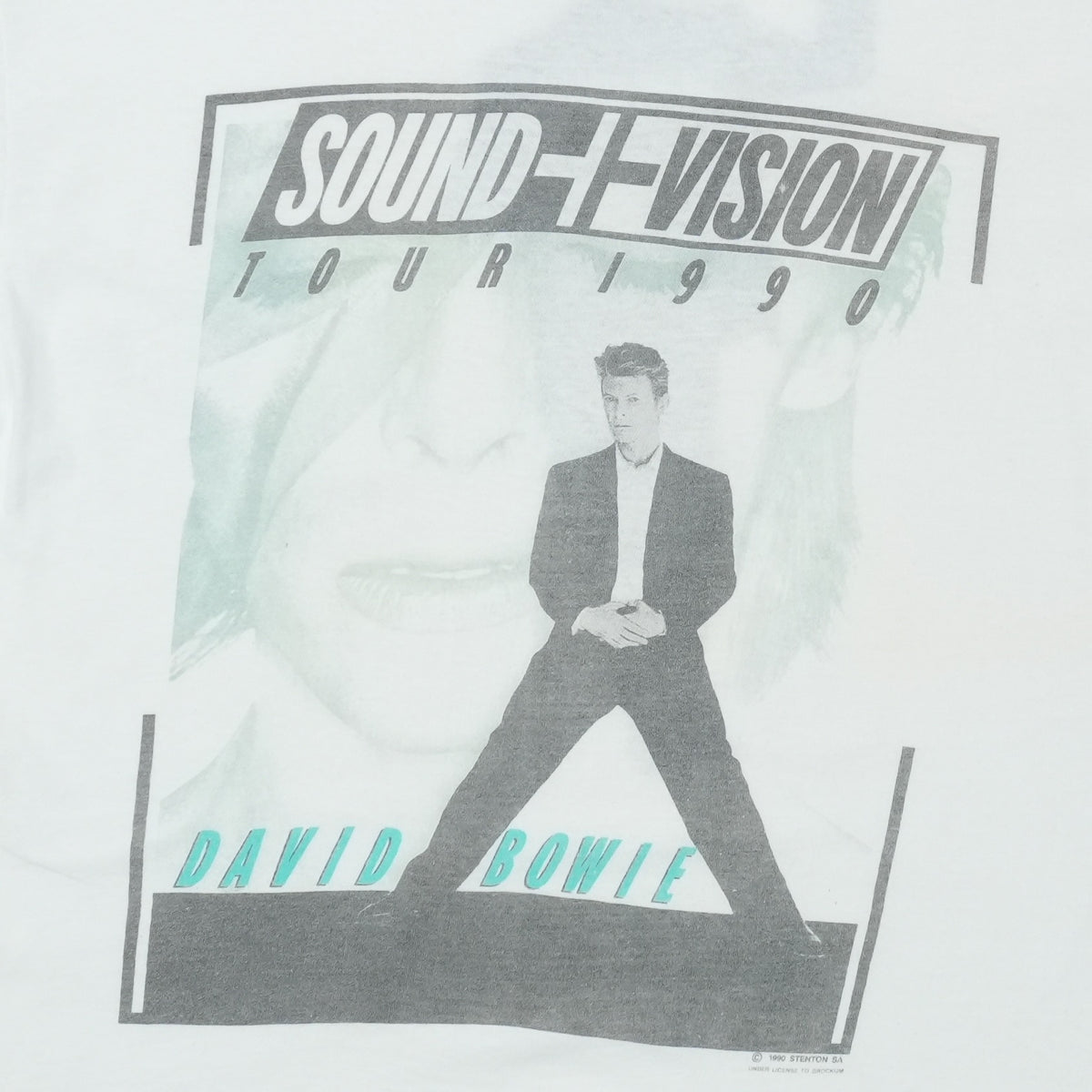 1990 David Bowie Sound + Vision Tour Shirt