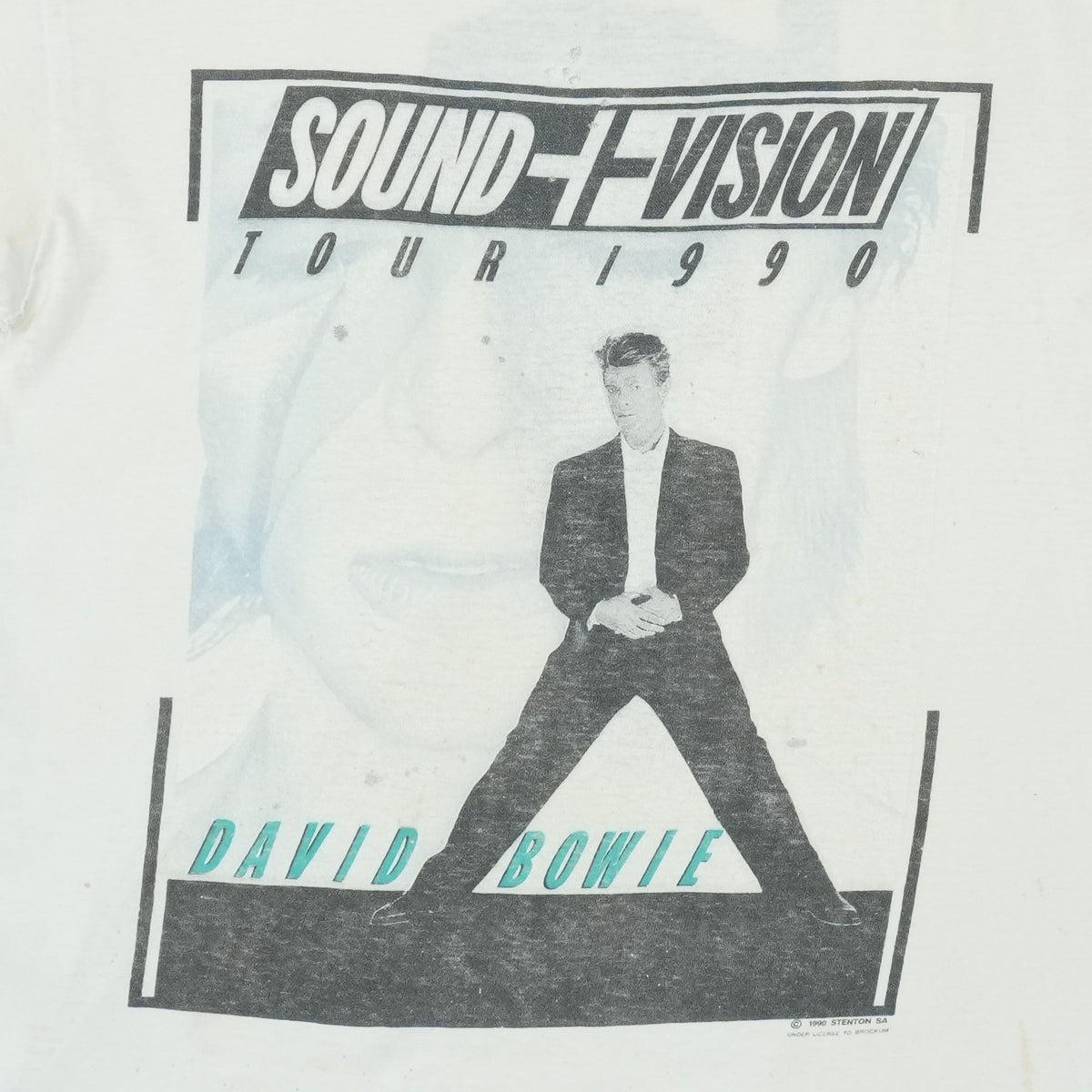 1990 David Bowie Sound + Vision Tour Shirt