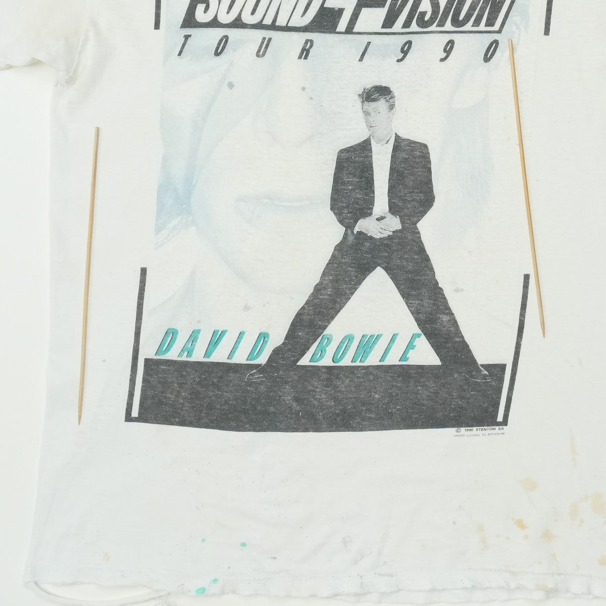 1990 David Bowie Sound + Vision Tour Shirt