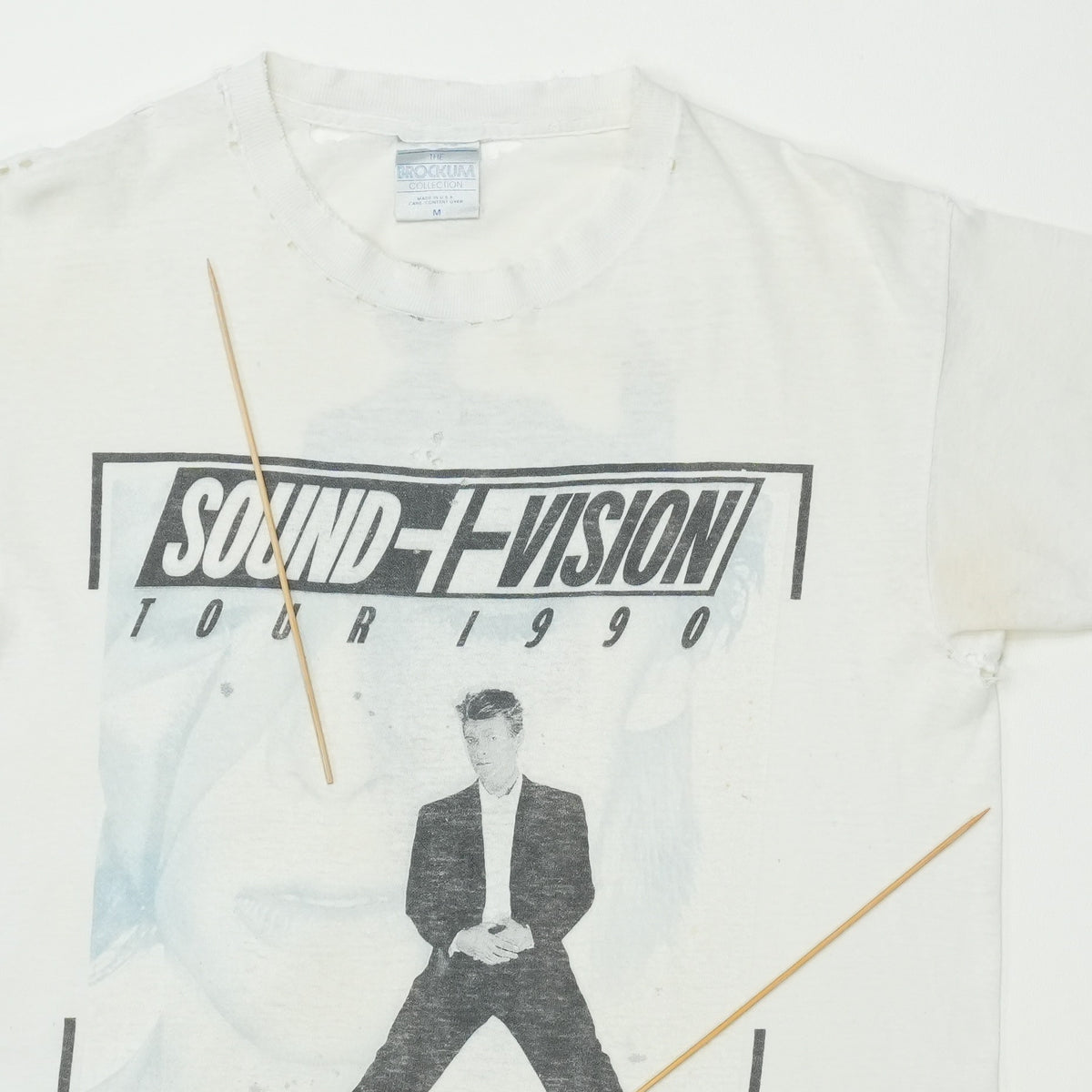 1990 David Bowie Sound + Vision Tour Shirt