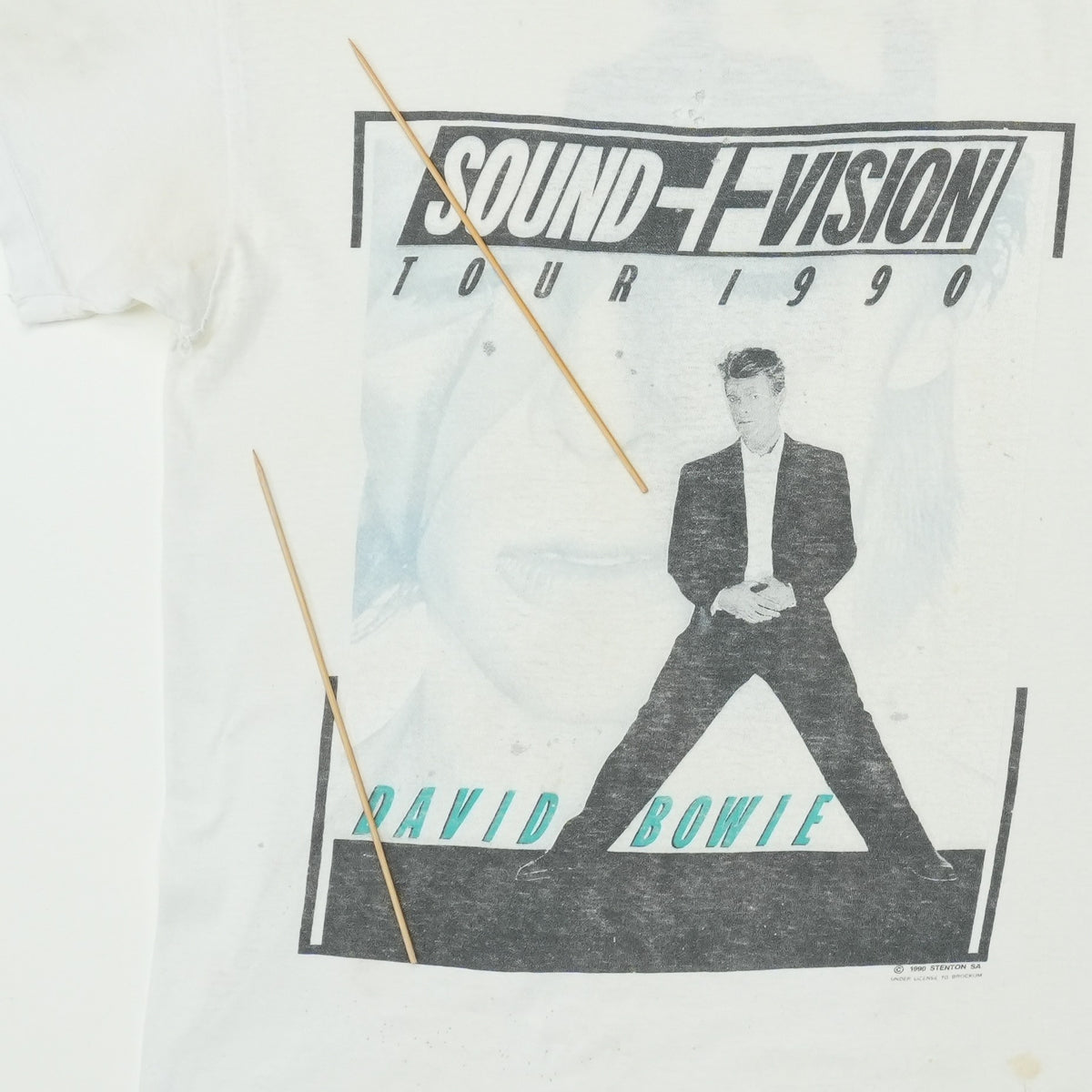 1990 David Bowie Sound + Vision Tour Shirt