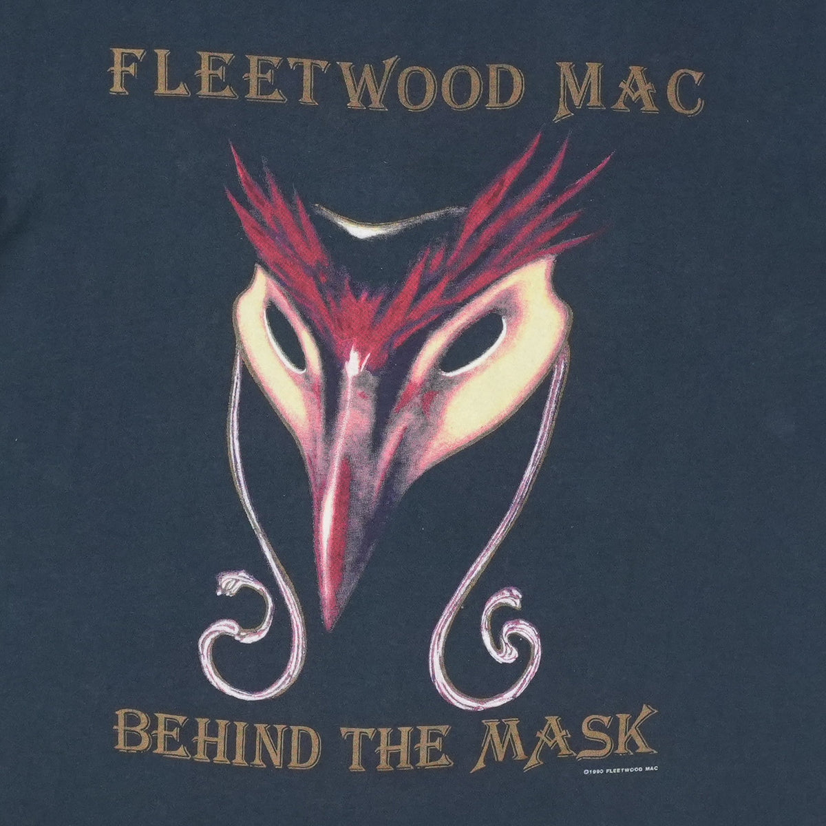 1990 Fleetwood Mac Behind The Mask Tour Shirt