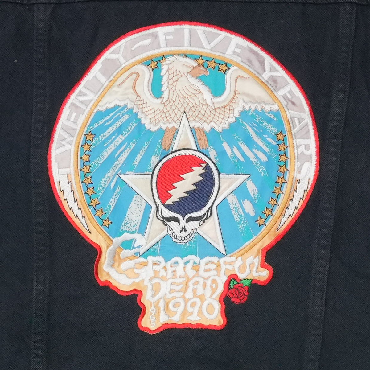 1990 Grateful Dead World Tour Denim Jacket