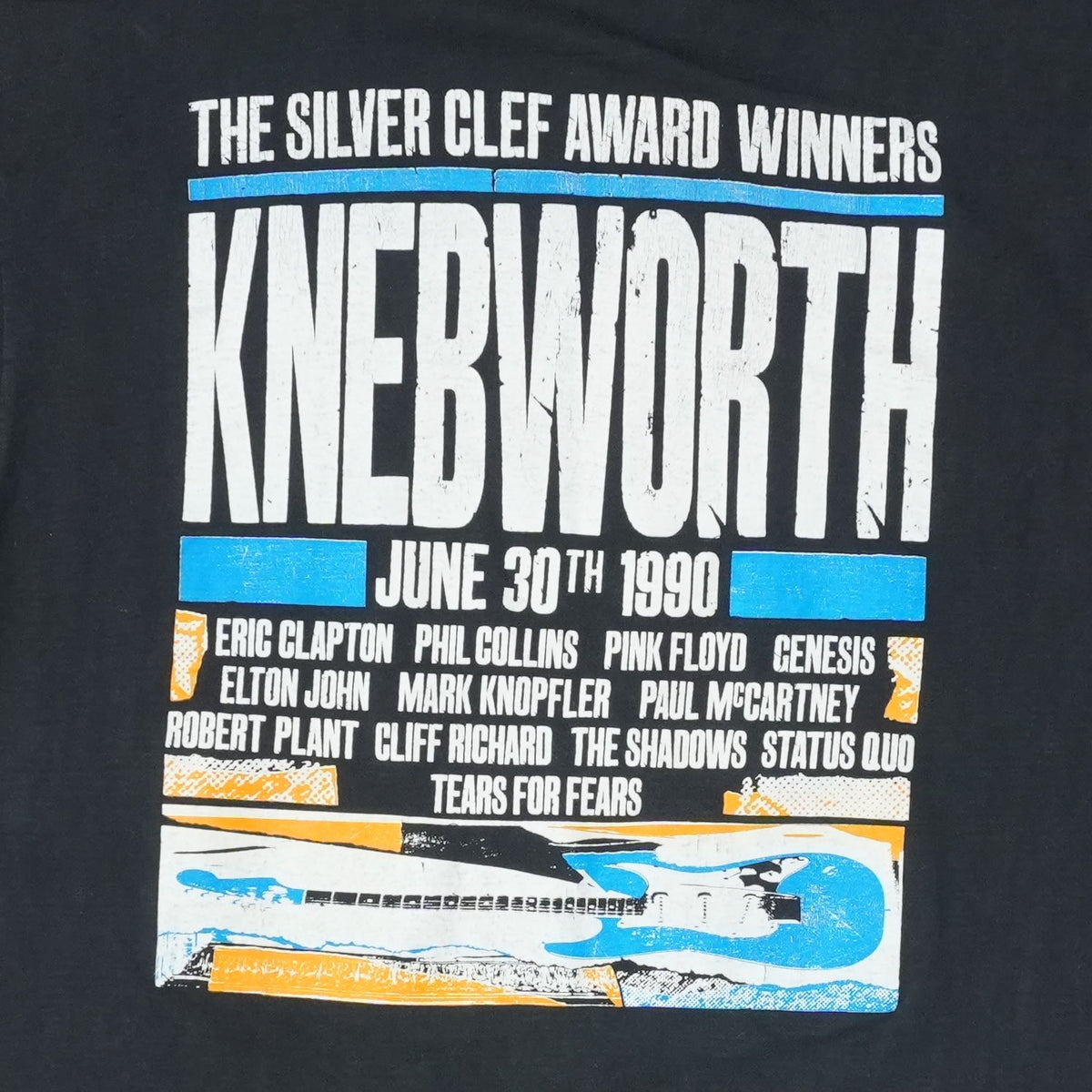 1990 Knebworth Silver Clef Award Winners Shirt