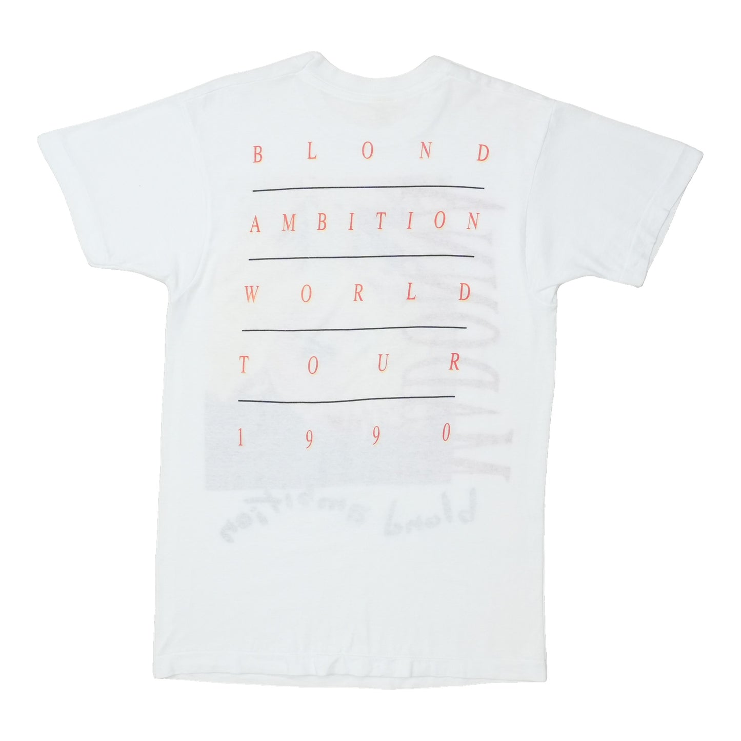 1990 Madonna Blond Ambition World Tour Shirt