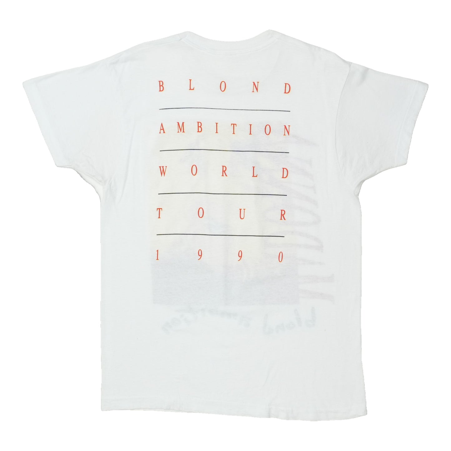 1990 Madonna Blond Ambition World Tour Shirt