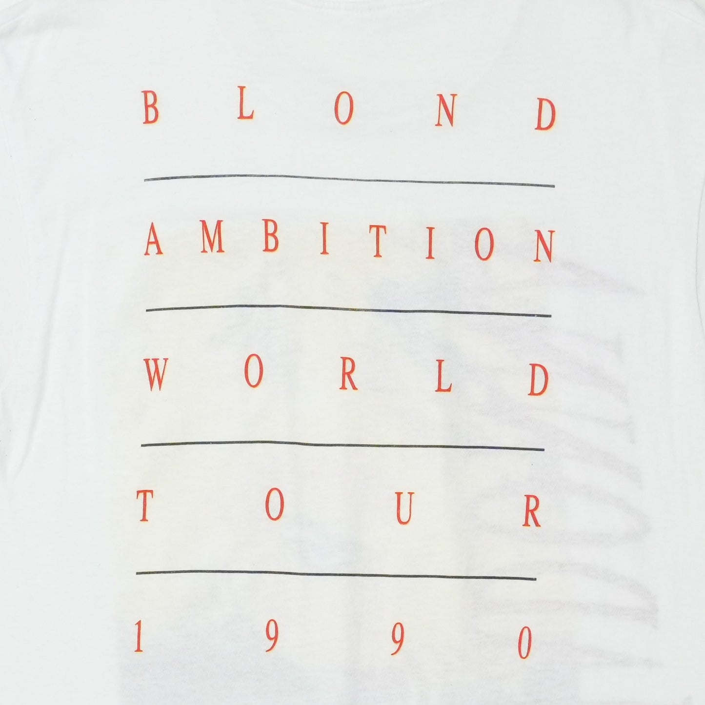 1990 Madonna Blond Ambition World Tour Shirt