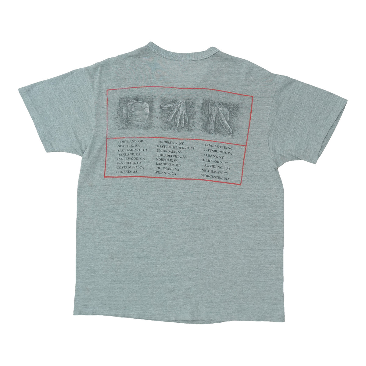1990 Rush Presto Tour Shirt