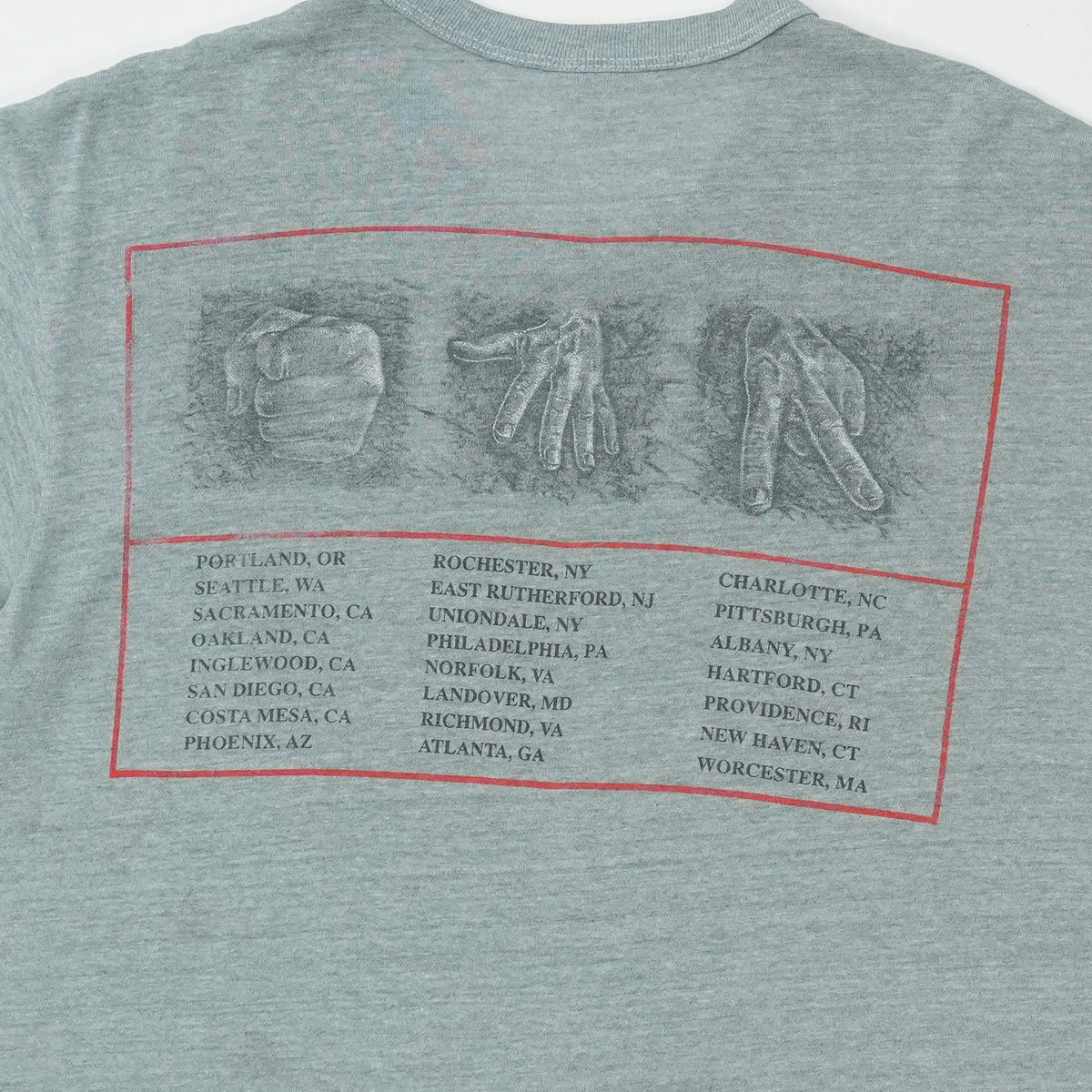 1990 Rush Presto Tour Shirt