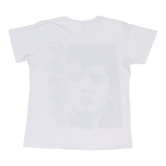1990 Elvis Presley Oversize Print Shirt Back