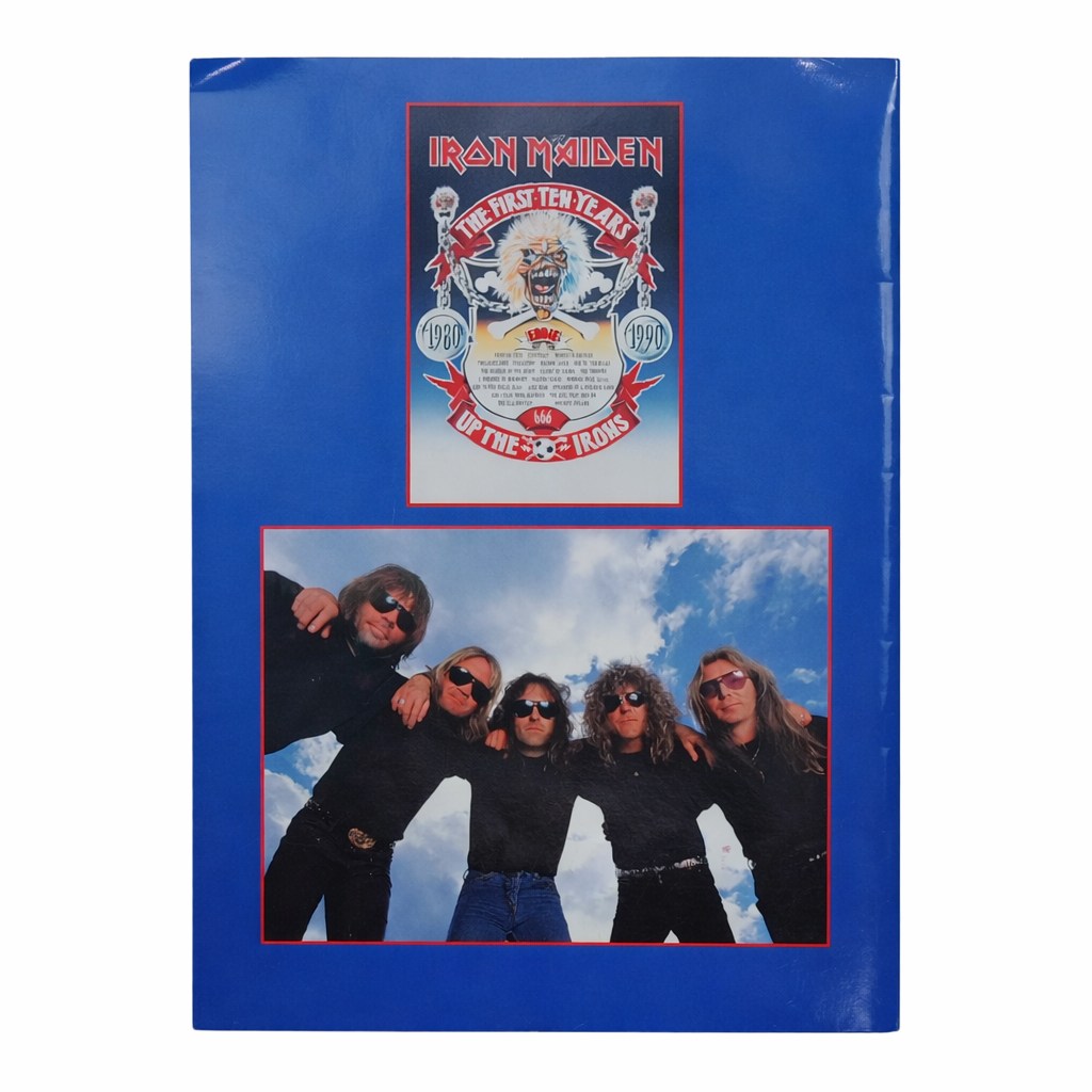 1990 Iron Maiden No Prayer On The Road Tour Program