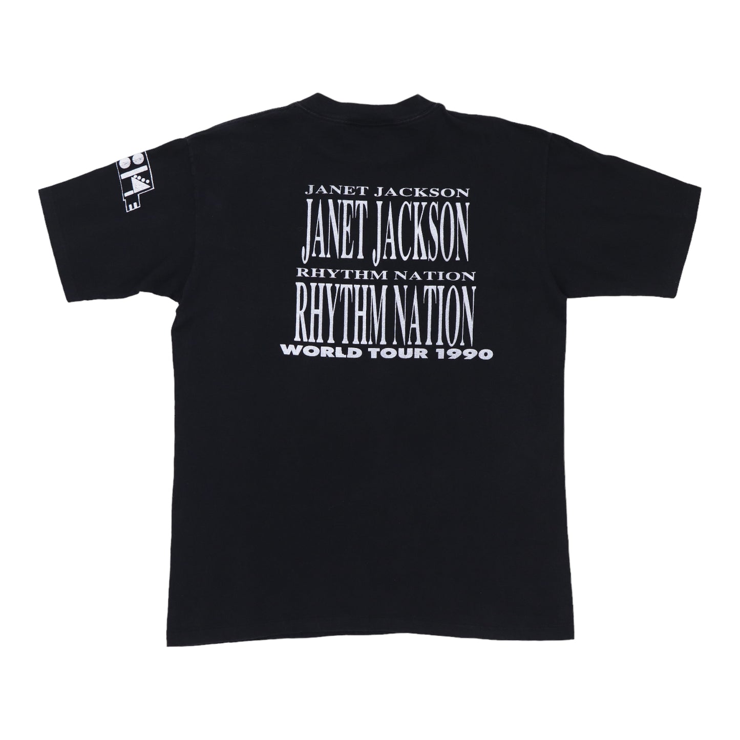1990 Janet Jackson Rhythm Nation Tour Shirt