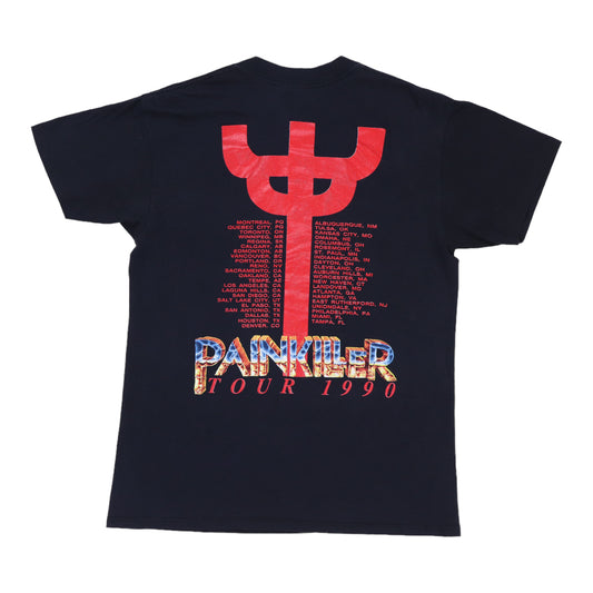 1990 Judas Priest Painkiller Tour Shirt Back