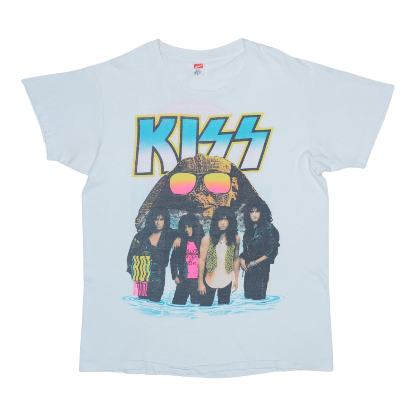 1990 Kiss Hot In The Shade Tour Shirt