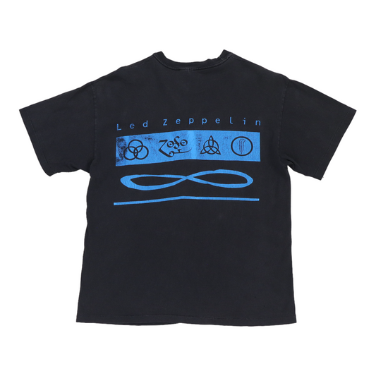 1990 Led Zeppelin Zoso Shirt Back
