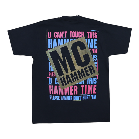 1990 MC Hammer Can't Touch This Shirt Back
