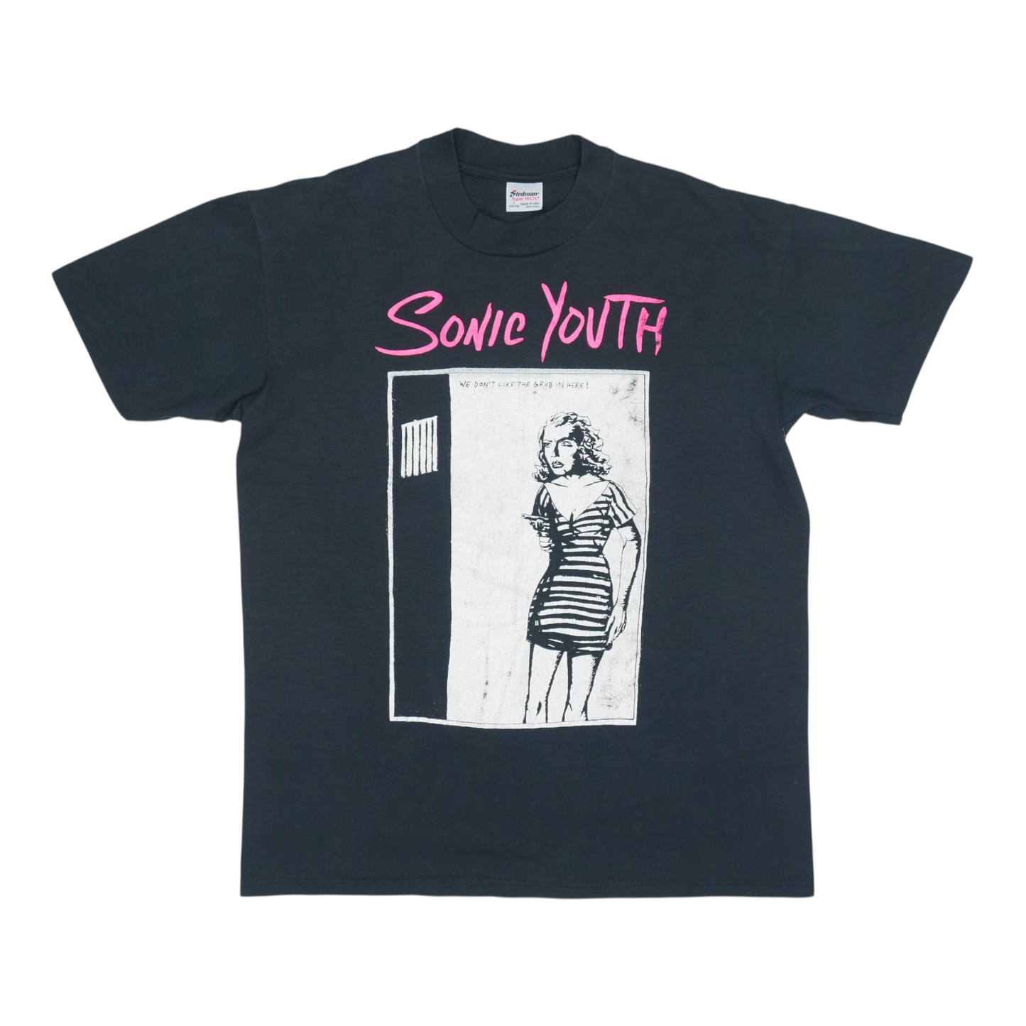 1990 Sonic Youth We Don't Like The Grub Shirt