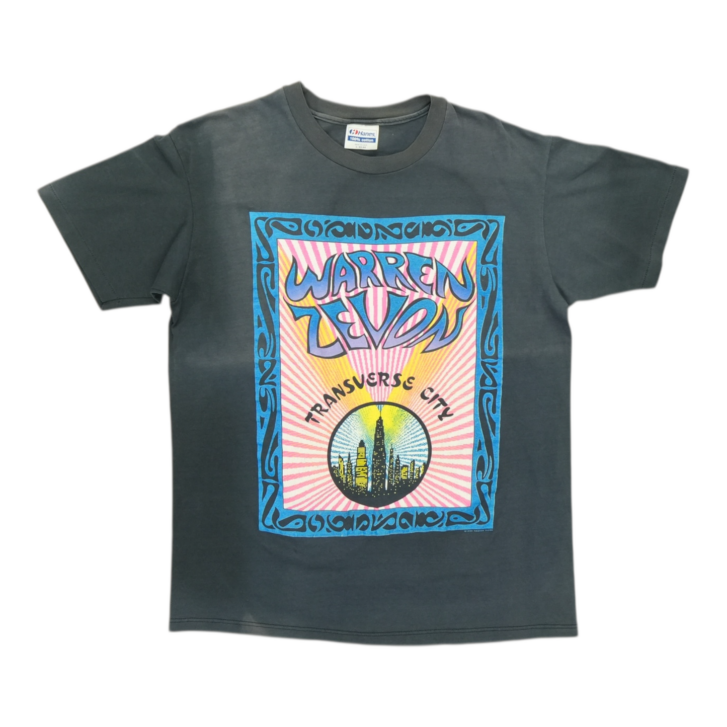 1990 Warren Zevon Paranoia Tour Shirt