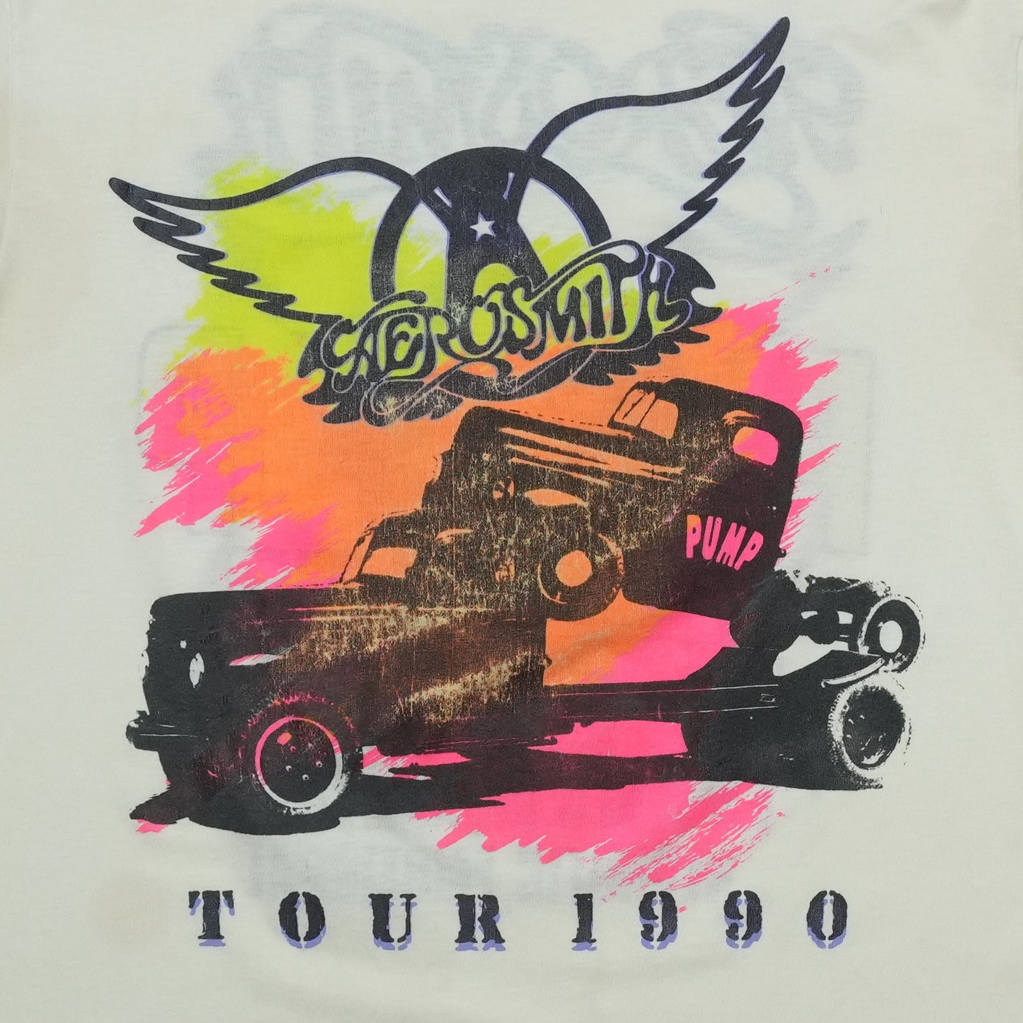 1990 Aerosmith Pump Tour Shirt Detail 2