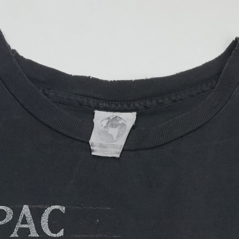 1990s 2Pac Me Against the World Shirt Tag