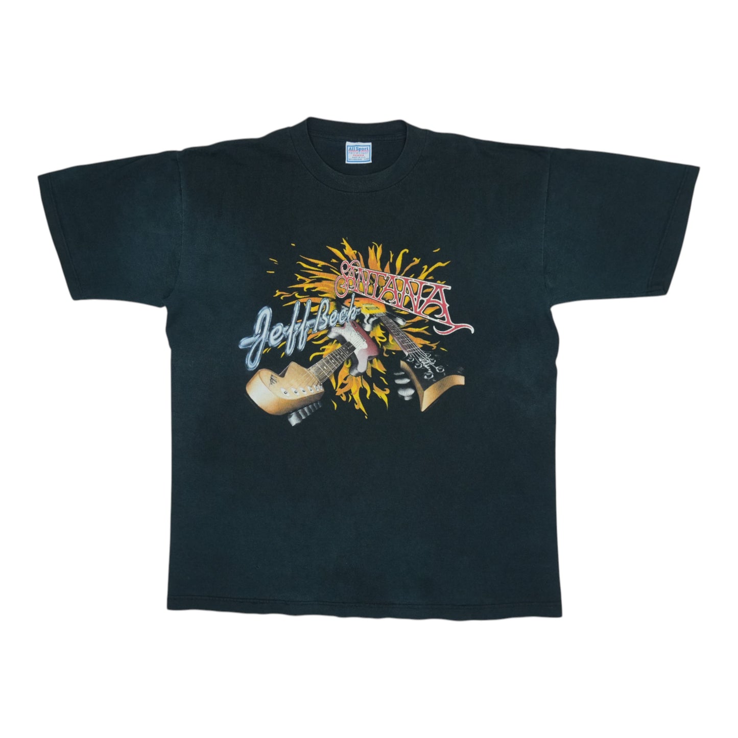 1995 Santana Jeff Beck Tour Shirt