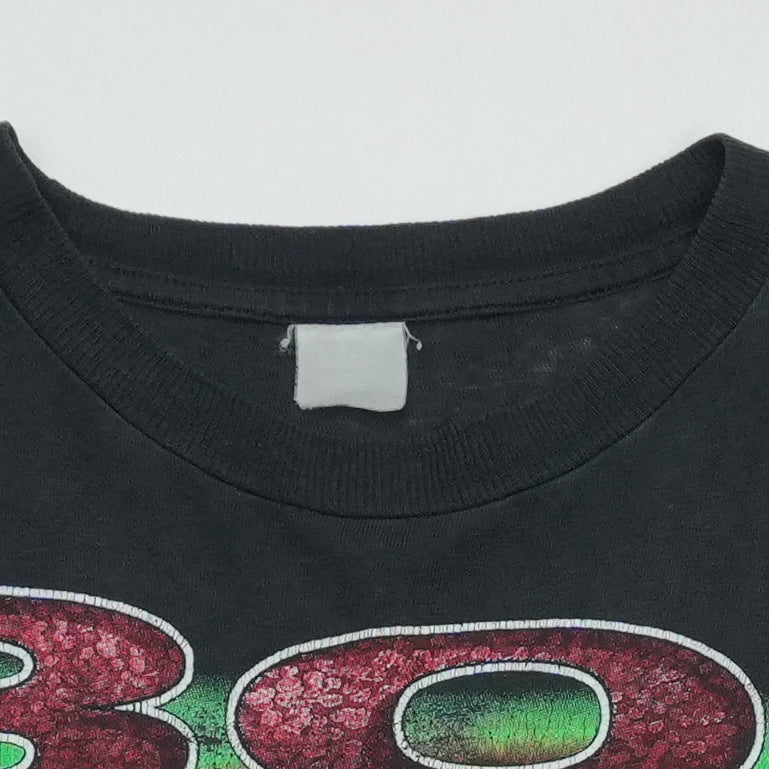 1990s Bob Marley Smile Jamaica Shirt Detail 1