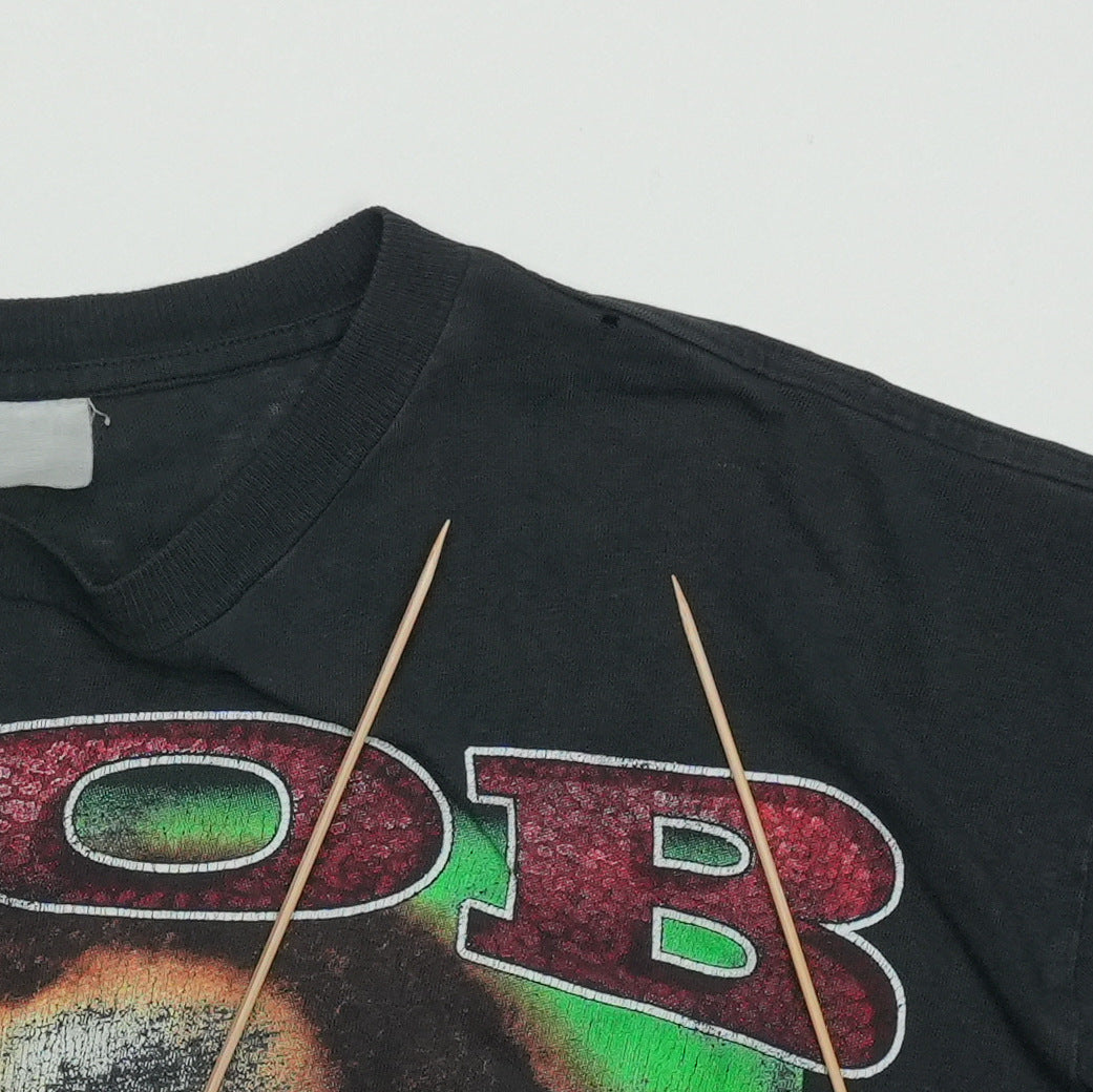 1990s Bob Marley Smile Jamaica Shirt Detail 3