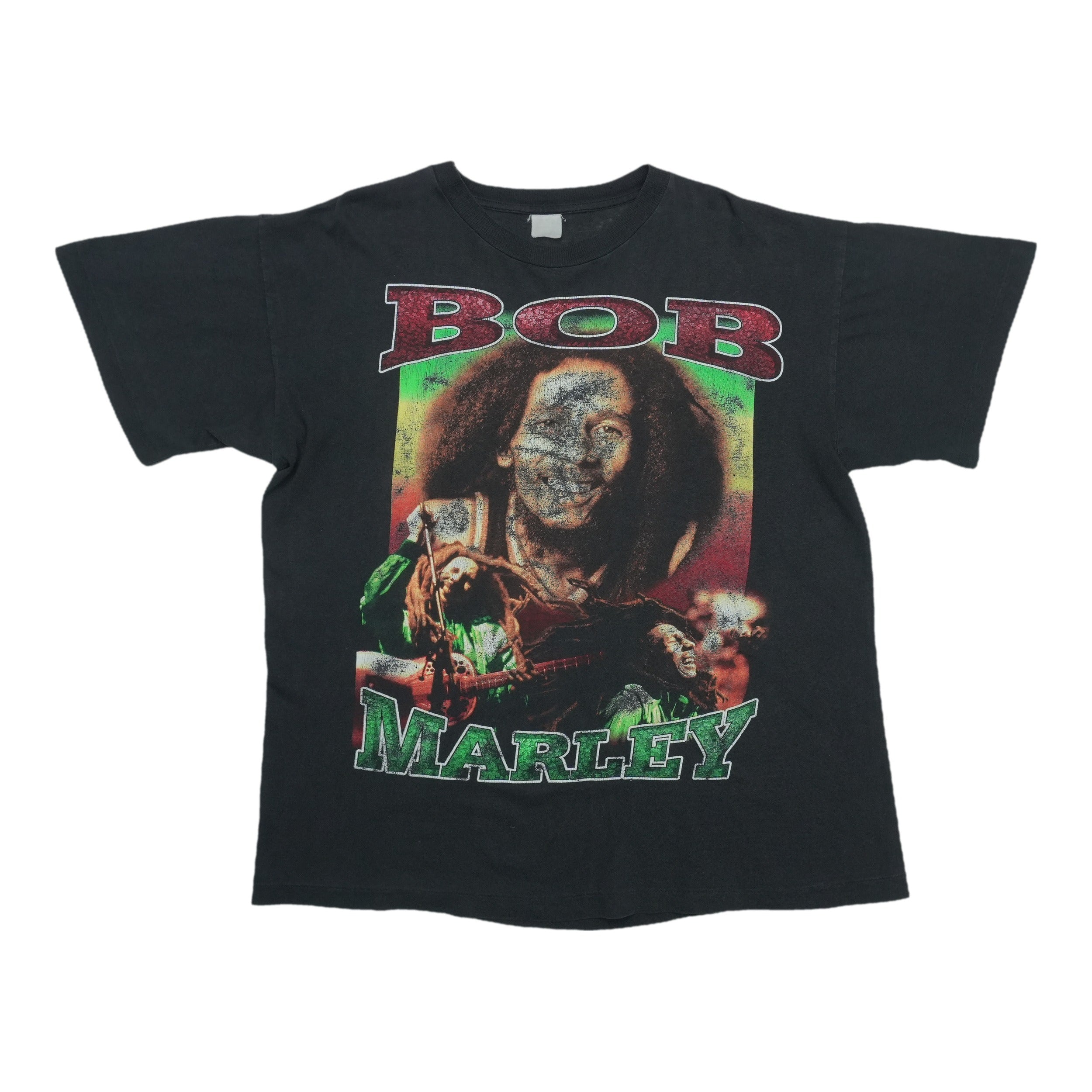 1990s Bob Marley Smile Jamaica Shirt | WyCo Vintage