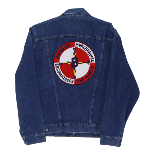 1990s Brockum Merchandise Denim Jacket Back