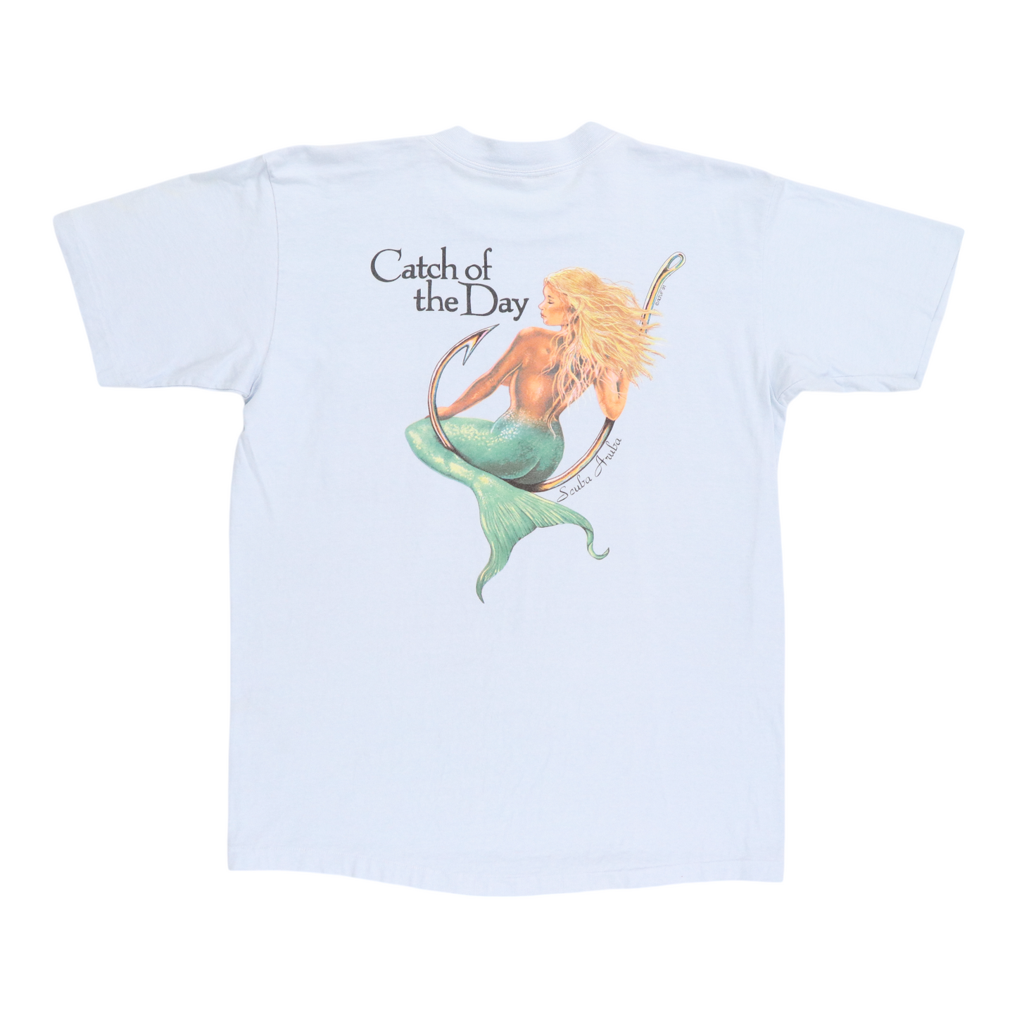 1990s Catch Of The Day Mermaid Aruba Shirt