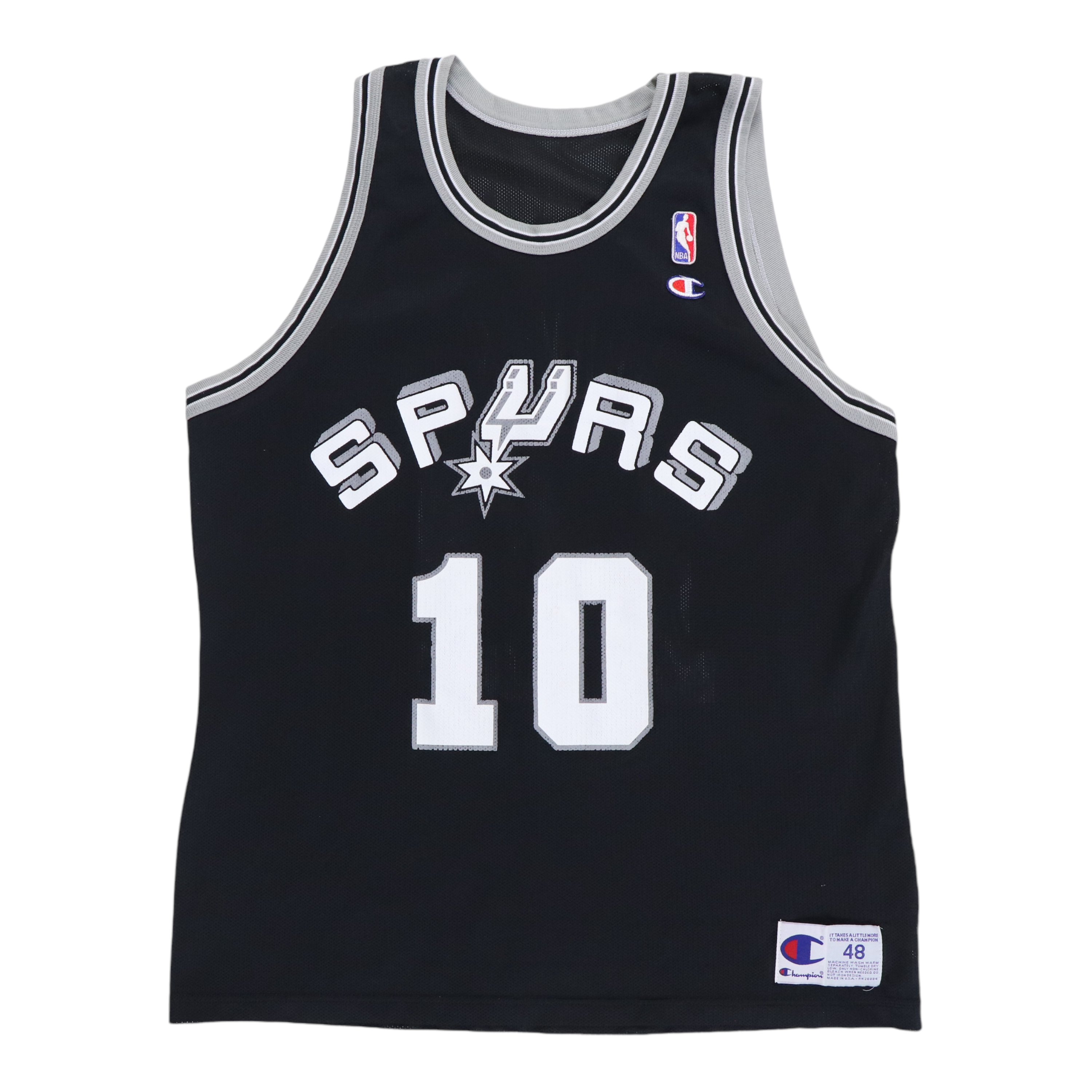 Champion 90s バスケタンク バスケユニ NBA SPURS - メルカリ