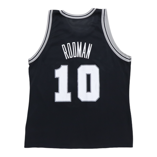 1990s Dennis Rodman San Antonio Spurs Jersey Back