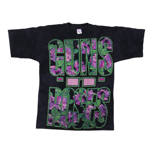 1990s Guns N Rose All Over Print Shirt