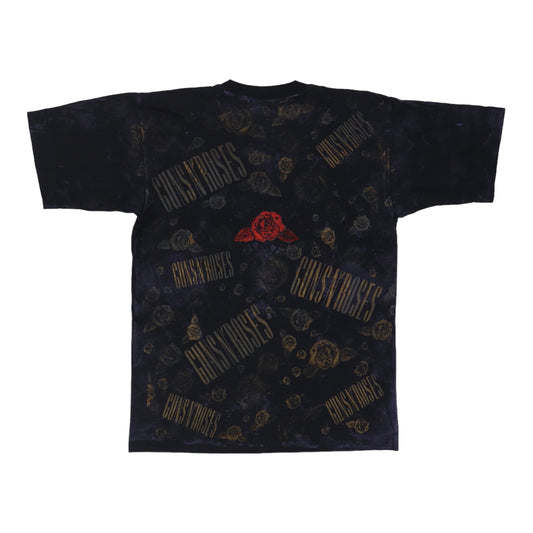 1990s Guns N Rose All Over Print Shirt Back