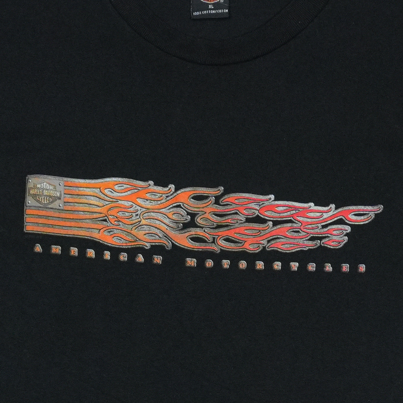 1990s Harley Davidson American Motorcycles Topeka Kansas Shirt