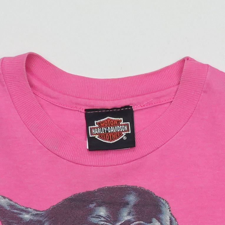1990s Harley Davidson Panther Shirt Tag