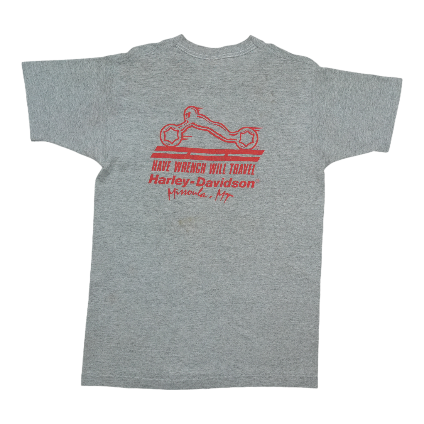 1990s Harley Davidson Ride The Wild One Shirt Back