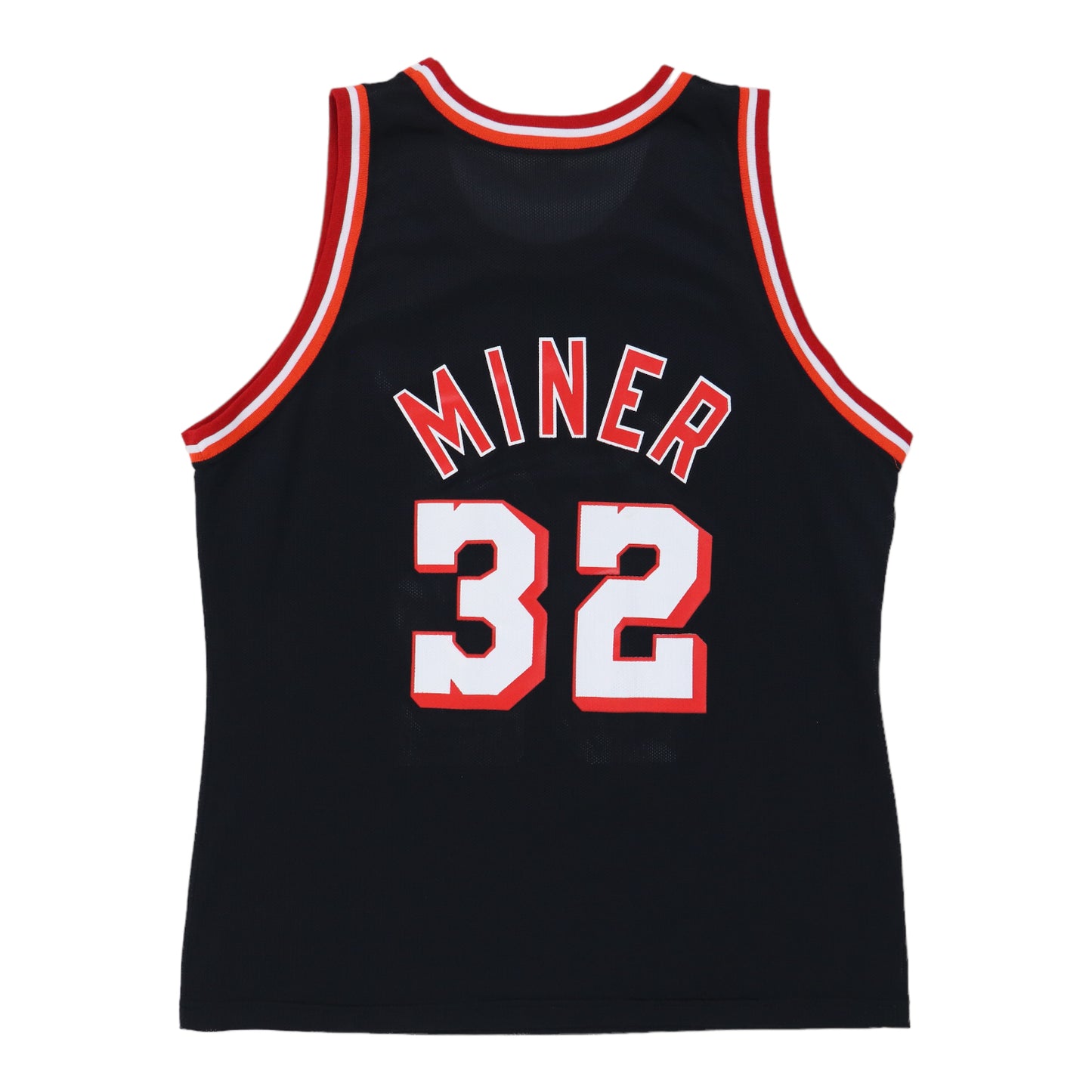 1990s Harold Miner Miami Heat NBA Jersey Back