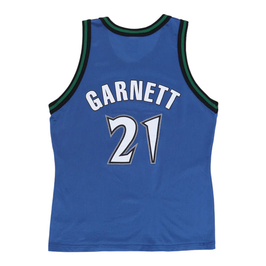 1990s Kevin Garnett NBA Basketball Jersey Back