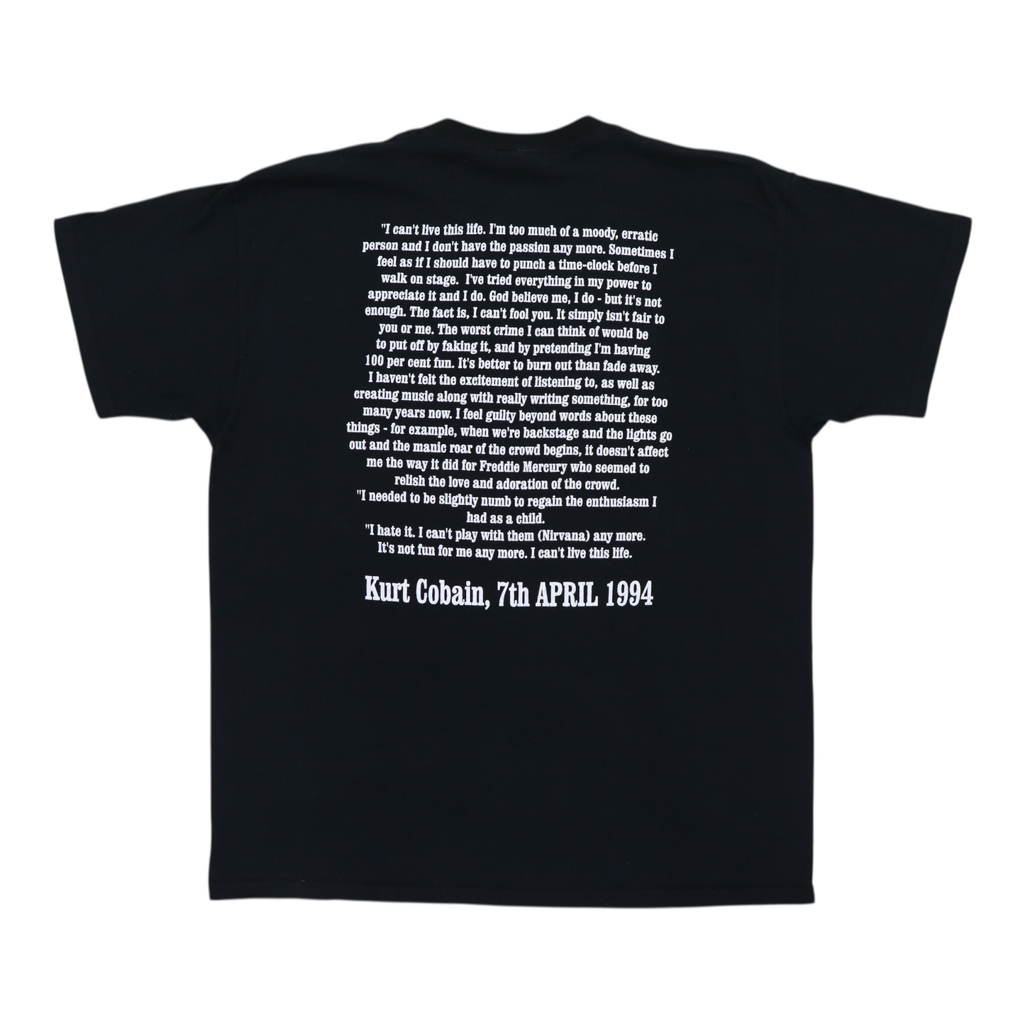 1990s Kurt Cobain Memorial Shirt